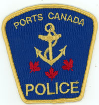 CANADA,CANADA PORTS POLICE 1